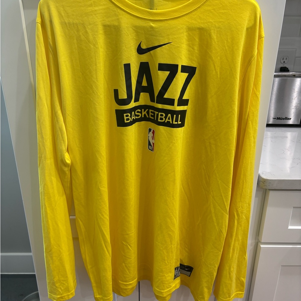 Utah Jazz Basketball Long Sleeve Shirt
